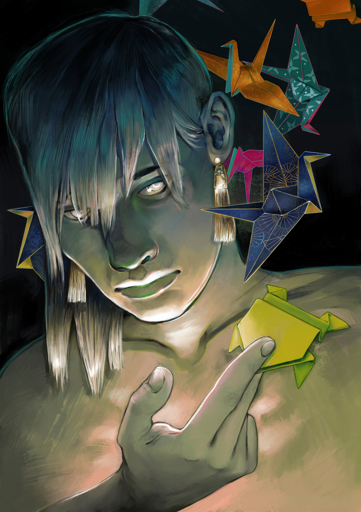 Crane Charm, digital, 2024