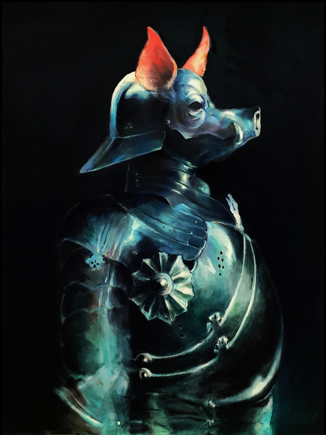 Untitled, oil on canvas, 2022