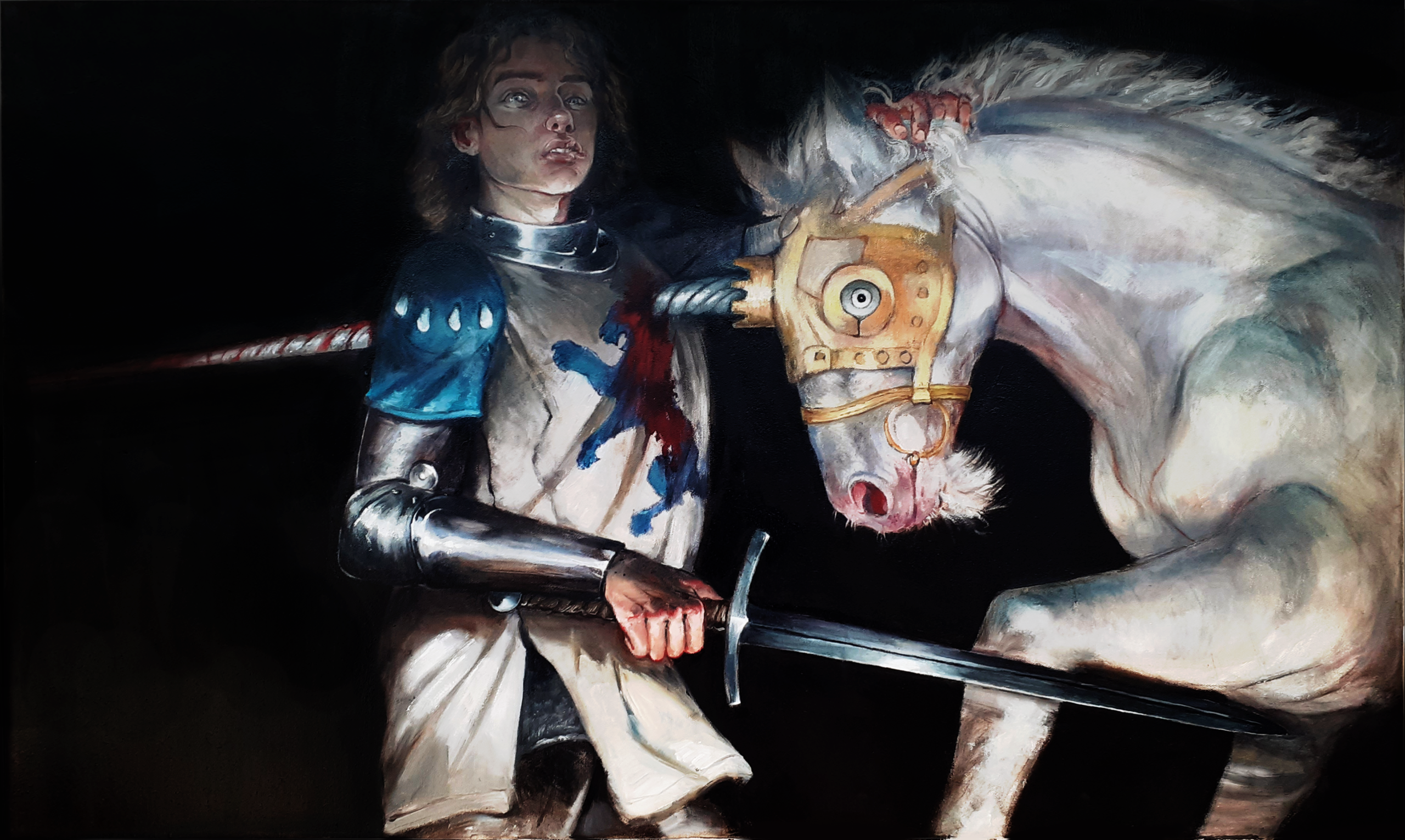 Untitled, oil on canvas, 2022